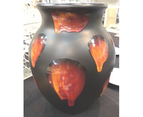 Poole Galaxy vase, H: 25 cm