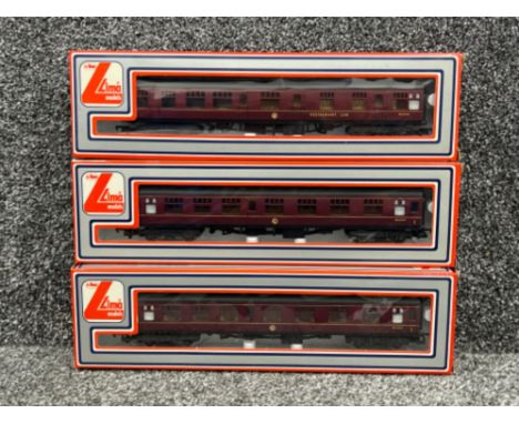 Lima models Restaurant carriages in original boxes x3