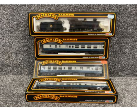 Palitoy mainline railways x3 carriages and 1 engine all in boxes