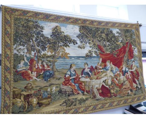 Large wall hanging tapestry (60"h x 90"w)