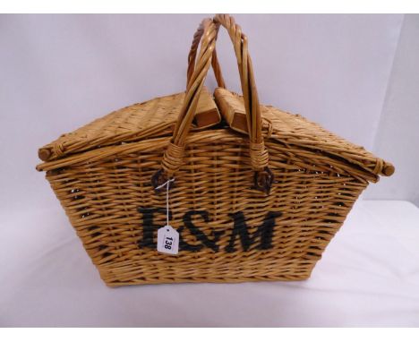 Vintage Fortnum and Mason picnic hamper