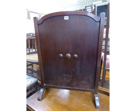 Oak firescreen