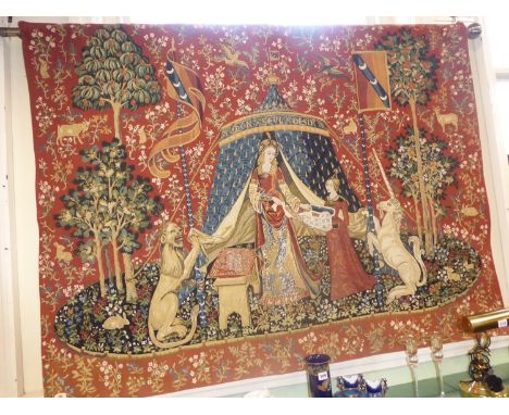 Large wall hanging tapestry (50"h x 66"w)