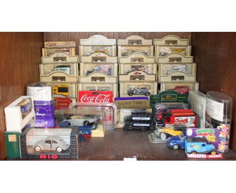 SECTION 45.  A collection of boxed die-cast scale-model collectors cars by 'Days Gone' etc 