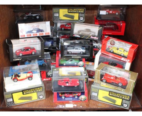 SECTION 34. A collection of approximately 40 boxed die-cast model Alfa Romeo cars including a Brumm 1938 8C 2900 B, a Corgi G