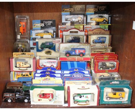 SECTION 46.  A collection of boxed die-cast scale model collectors cars and commercial vehicles, various brands 