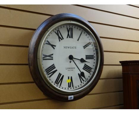 A modern Newgate battery operated school room wall clock