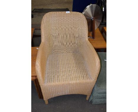 A Lloyd Loom armchair