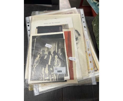 Quantity of assorted ephemera to include royalty interest, photographs of film stars, Marilyn Monroe, John Wayne etc