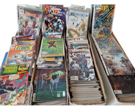 Comics - Over 1500 DC, Marvell and Independent comics, to include World's Finest #160, Bloodshot, Robin and Argent Double sho