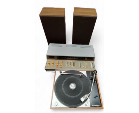 A Scan -Dyna 2400, type R 80W stereo receiver 1974.&nbsp; &nbsp; Thorens turntable ;&nbsp; s pair of Kef speakers