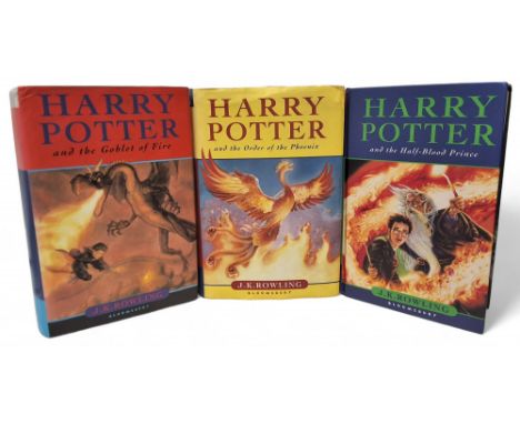 Rowling, J K, First Edition Harry Potter and The Half-Blood Prince, includes mis-print on page 99 'eleven "Outstanding" O.W.L