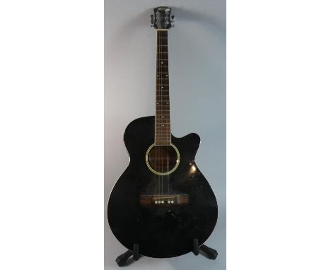 A Stagg Acoustic Guitar Model SW206CE-BK 