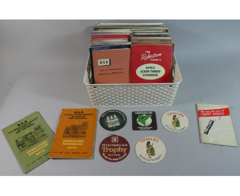 A Collection of BSA Vintage Tools Manuals, Engineers Manuals etc 