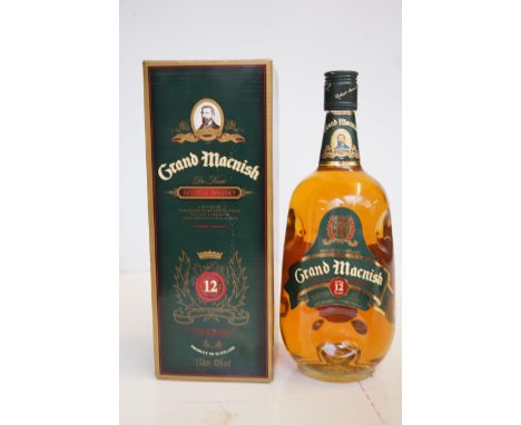 Grand Nacnish deluxe scotch whisky