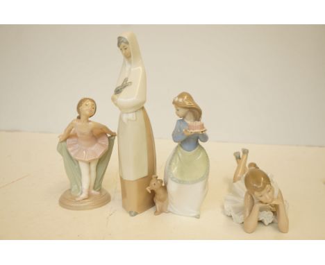 Four NAO figures