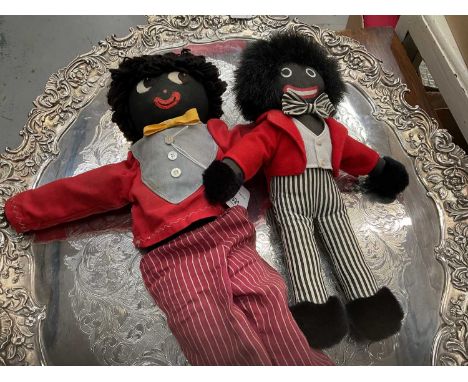 Two vintage golly dolls (2) Notice from the the-saleroom.com: These items are listed on the basis they are illustrative of a 