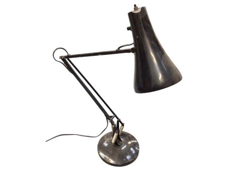 Black Anglepoise table lamp