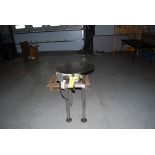 Chadam Consultants 24" Dia Turn Table, 35" elevation with Adjustable feet, 115/208/230 volt motor wi