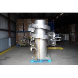 Ambaflex Spriral Conveyor, Model: SV-200-1000, SN: 6896-01, Year 2007, 8" wide belt, 32" Infeed elev