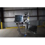 Lazar In-Line Capper, Model: LC40-LCES-15-145, SN: 10532, Set Up 83 mm cap, 480 volts 3 phase, Foot