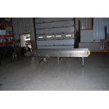 Tekkra System Accumulation Table 32" wide x 11'8" long x 28" to top of chain, 480 volt 3 phase 1 HP