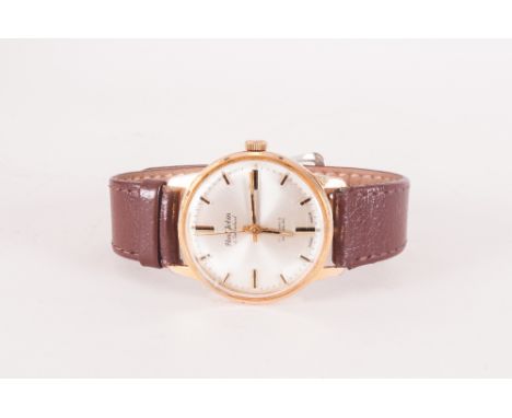 Paul Jobin - Vintage Swiss Gold Plated on Steel Gents Wrist Watch, Fitted to a Leather Strap. Model Num.01033. Excellent Cond
