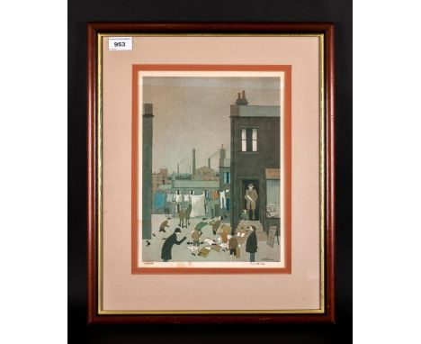 G.W. Birks Limited & Numbered Colour Print, Number 349/350 Title 'Yorkshire Evening Post With Concert Ticket 13x10'', mounted
