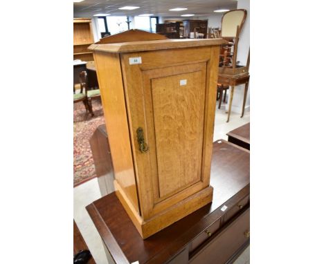 A Victorian Aesthetic light stained pot cupboard