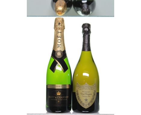 1998 Dom Perignon   In original gift box   1x75cl   2003 Moet &amp; Chandon Grand Vintage   In original gift box   1x75cl    