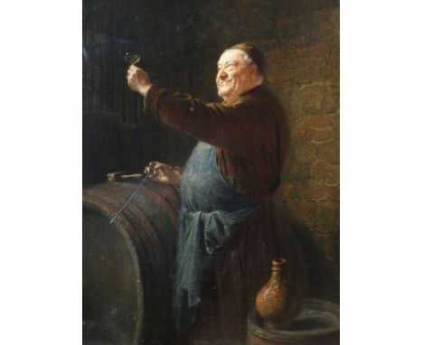 EDUARD VON GRUTZNER (German 1846 - 1925) A FINE VINTAGE Oil on canvas, signed, 50 x 40cm (19 3/4 x 15 3/4")