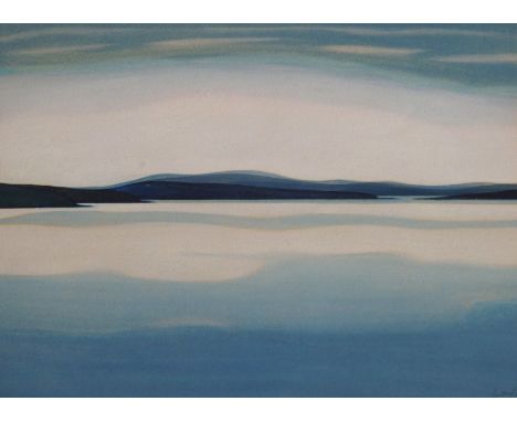•BET LOW ARSA, RSW, RGI (Scottish 1924 - 2007) AFTER SUNSET Watercolour, signed, 22 x 30cm (8 1/2 x 11 3/4") T & R Annan & So