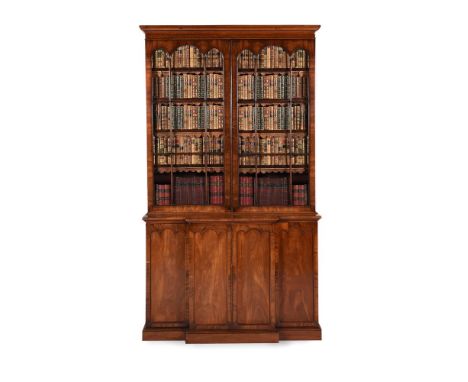 A MAHOGANY LIBRARY BOOKCASEMID 19TH CENTURY220cm high, 126.5cm wide, 45cm deep Provenance:Property of The Hon. Catherine Mary