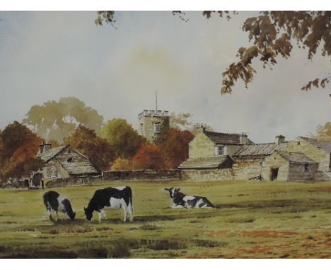 A Limited Edition print after J Beddows, Lindeth Tower, Silverdale, signed and numbered 84/350, 13"x17", framed and glazed