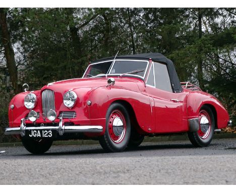 1950 Jowett Jupiter- Period 1950s documented race history with supporting photographs at Dundrod, Silverstone and Isle of Man