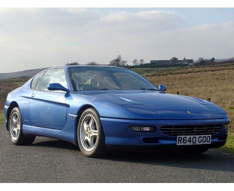 1994 Ferrari 456 GT- Finished in Azzurro Monaco Metallic Blue- One of only 141 righthand drive 456s- 55,878 miles from new- O