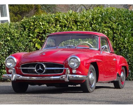 1955 Mercedes-Benz 190 SL- Rare factory hard top- Fully UK registered- First year or productionThe 190 SL was introduced in 1