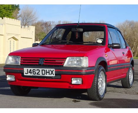 1992 Peugeot 205 CTi- 9300 Warranted miles- Original unmodified condition- Peugeot UK and 1 other ownerPrior to Peugeot's acq