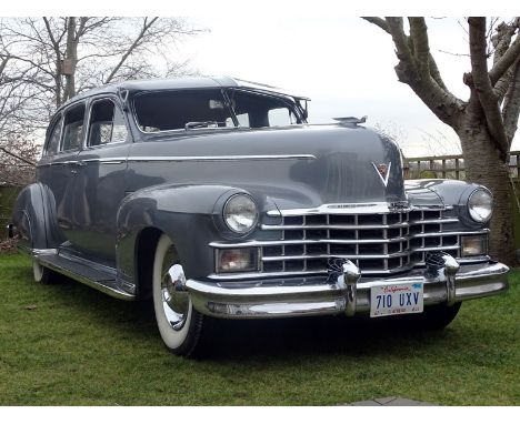 1947 Cadillac Series 75 Fleetwood Imperial Sedan- Understood to have belonged to a doctor in the USA for many years- Imported