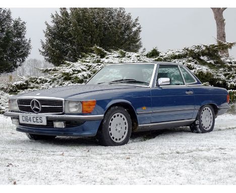 1986 Mercedes-Benz 300 SL- Subject to a £11,371 restoration and repaint by the SL Shop in 2011- Complete with hard and soft t