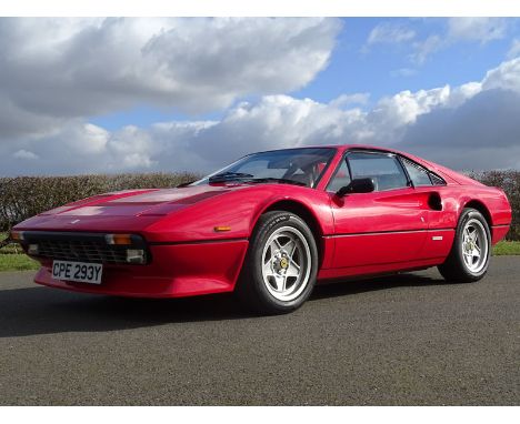 1983 Ferrari 308 GTB QV- One of just 74 RHD examples produced- c.35,000 miles, Rosso Corsa with Tan interior- Major service a