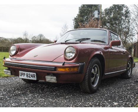 1977 Porsche 911 S Targa- Family ownership for 38 years in California , 25 years in dry storage- All original panels- Extensi