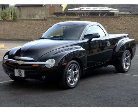 2005 Chevrolet SSR- Supplied new by Huntingdon Chevrolet Inc of New York on 19th January 2005 and UK road registered less tha