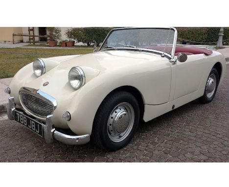 1961 Austin-Healey Frogeye' Sprite- Described by vendor as excellent all round- Original chassis and engine- MOT till Aug 201