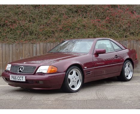 1997 Mercedes-Benz SL 320- Supplied new by Jacksons of Jersey- 37,800 miles from new with hardtop and AMG alloy wheels- Origi