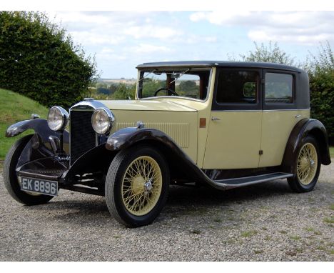 1932 Invicta 12/45 Saloon- Original Buff logbook from post-war period- Comprehensive history file- Said to be only one of two