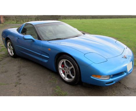 1998 Chevrolet Corvette- 93,000 miles from new- Complete with service book containing lots of stamp- Stainless steel sports e