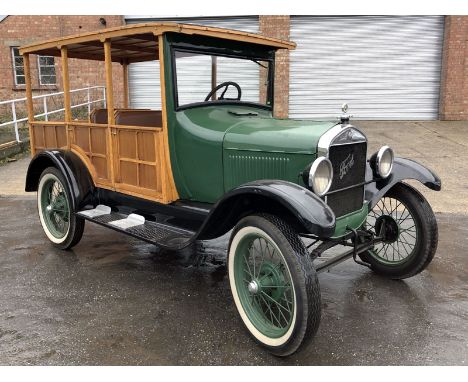 1927 Ford Model T Depot Hack- Recently restored- Described as in very good condition- Recent film hire workWith the introduct