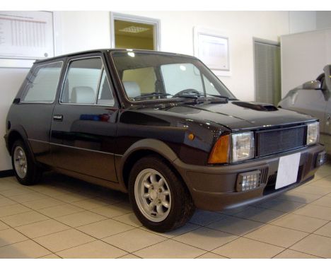 1980 Innocenti Mini de Tomaso- Rare high-performance Mini derivative styled by Bertone- The least expensive way into De Tomas