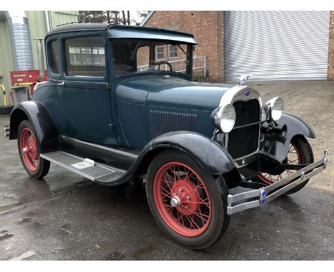 1929 Ford Model A 5-Window Coupe- Very original condition- Formerly resident of California- Bodywork, engine, electrical, gea